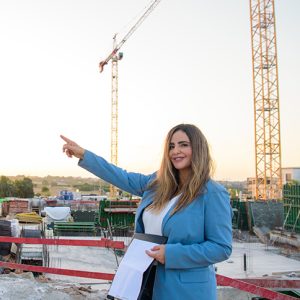 אפשרת ג'מו באתר הבנייה